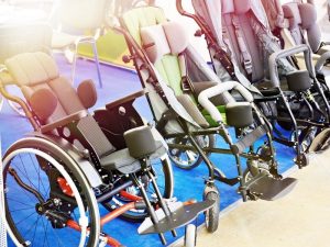 Wózki inwalidzkie dziecięce spacerowe